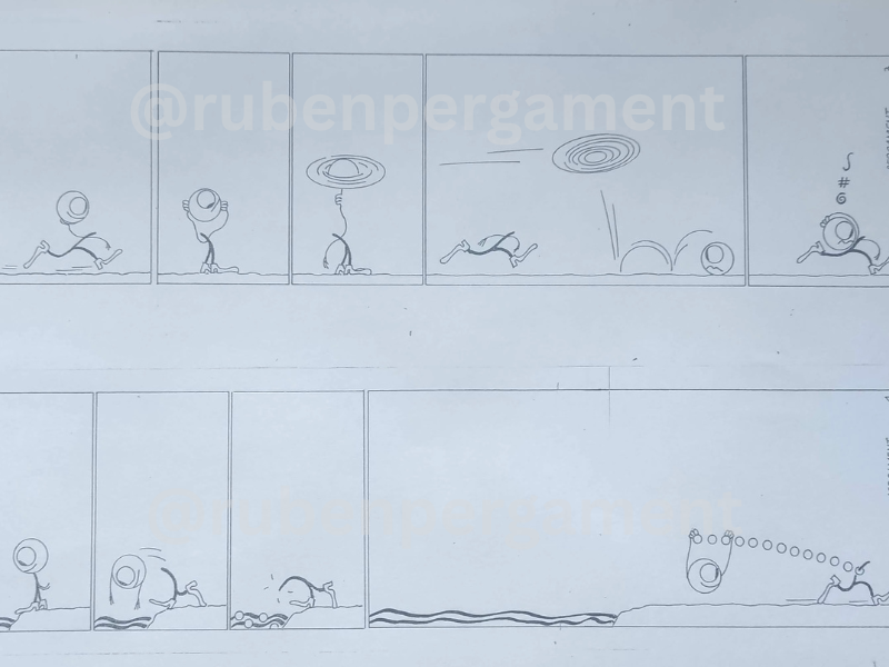 Historieta Margarita - Ruben Pergament 3 y 4