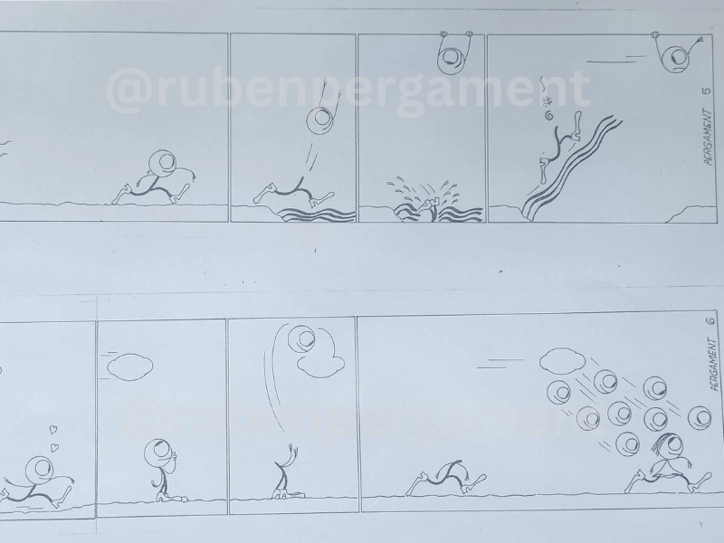 Historieta Margarita - Ruben Pergament 5 y 6