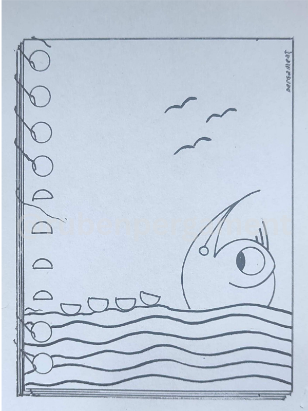 dibujos de ruben pergament 1